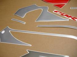 Honda 600 F4 2000 silver full decals kit