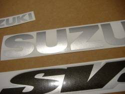 Suzuki 650S 1999 red complete sticker kit