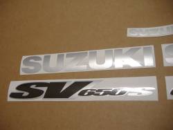 Suzuki SV 650S 1999 red decals