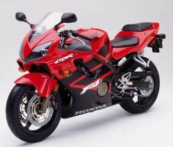 Honda CBR 600 F4i 2001 red reproduction decals