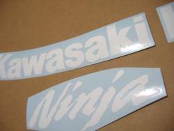 Kawasaki ZX 10R 2009 blue full decals kit