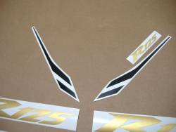 Yamaha R125 2012 white complete sticker kit