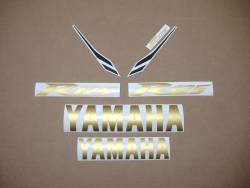 Yamaha R125 2012 white labels graphics