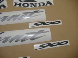 Honda 900F Hornet 2006 silver full decals kit