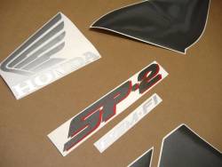 Honda VTR 1000 2005 SC45 black decals