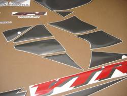 Honda VTR 1000 2005 black labels graphics