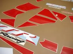 Honda vtr 1000 2005 black complete sticker kit