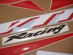 Honda VTR  1000 2005 black adhesives set