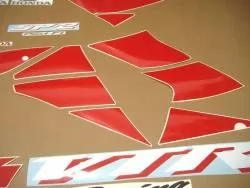 Honda vtr 1000 2005 SC45 black logo graphics