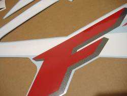 Honda 600F F4 2002 white logo graphics