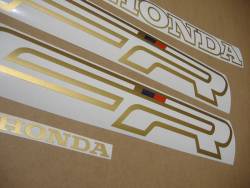 Honda 750 F 1991 Interceptor white stickers set