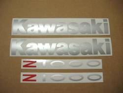 Kawasaki Z 1000 2004 complete sticker kit