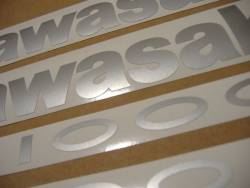 Kawasaki Z 1000 2004 Ninja red logo graphics