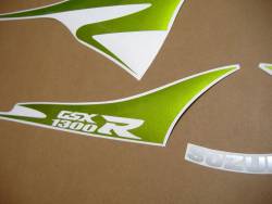 Suzuki Hayabusa 2011 green complete sticker kit