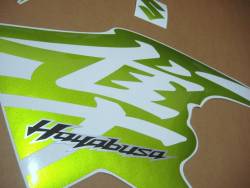 Suzuki Hayabusa 2010 green adhesives set