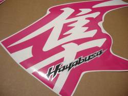 Suzuki Hayabusa GSX1300R L1 pink stickers