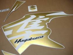 Suzuki Hayabusa busa K10 gold stickers kit