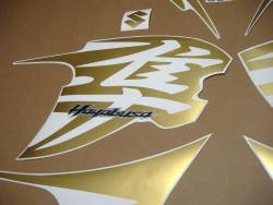 Suzuki Hayabusa 2010 gold adhesives set