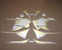 Hayabusa gsxr 1340 gold decals stickers graphics kit set busa golden L3 L4 L5 L6 