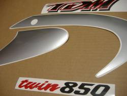 Yamaha TDM 850 1999 4TX gold decals kit 