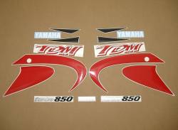 Yamaha TDM 850 1999 4TX red decals