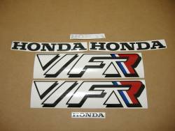 Honda 750 F 1990 Interceptor white stickers set