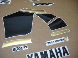 Yamaha YZF-R1 2000 5jj custom logo graphics