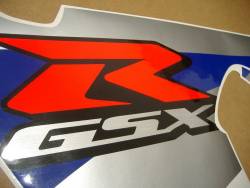 Suzuki GSXR 1000 K2 blue full decals kit