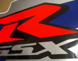 Suzuki GSXR 1000 2002 blue decals