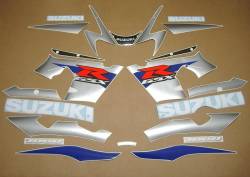 Suzuki GSXR 1000 K2 blue stickers