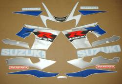 Suzuki GSX-R 1000 2002 white stickers set