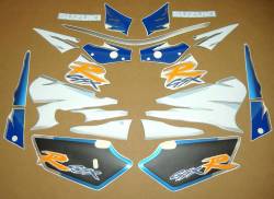 Suzuki GSXR 750 1995 white labels graphics