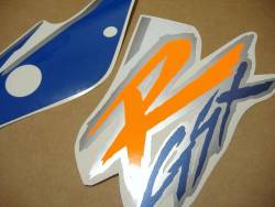 Suzuki GSX-R 750 1995 white logo graphics