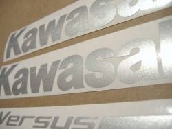 Kawasaki KLE650 2007 Versys black stickers