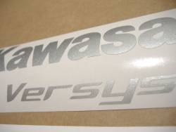 Kawasaki KLE650 2010 Versys black stickers