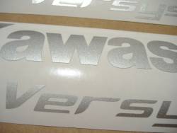 Kawasaki KLE 650 2010 black stickers kit