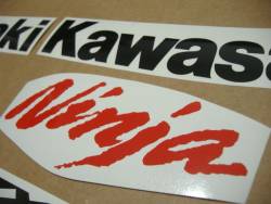 Kawasaki ZX10R 2008 Ninja custom decals kit