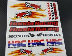 Honda cbr 600rr woody racing autocollants decals