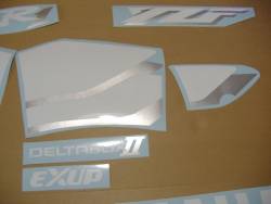 Yamaha YZF-R1 1999 RN01 blue stickers set