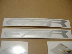 Suzuki GSR 750 2013 blue stickers set