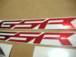 Suzuki GSR 750 2013 black labels graphics