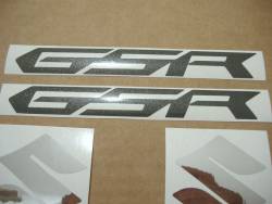 Suzuki GSR 750 L2 white full decals kit