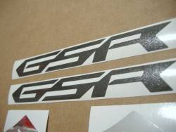 Suzuki GSR 750 2012 white adhesives set