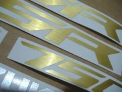 Suzuki GSR 750 2012 black stickers set