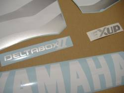 Yamaha R1 2000 RN05 blue labels graphics