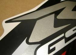 Suzuki 600 2013 red complete sticker kit