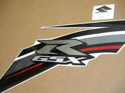 Suzuki GSX-R 600 2013 red stickers set