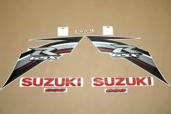 Suzuki GSX-R 600 L3 white logo graphics