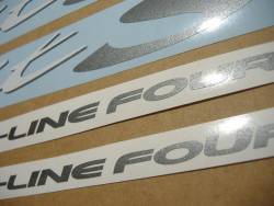 Suzuki 600S 2002 Bandit blue stickers set