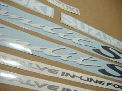 Suzuki GSF 600S 2002 blue decals